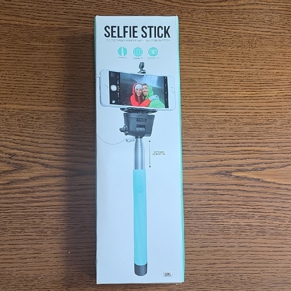 Other - Selfie Stick with Bluetooth Shutter Button